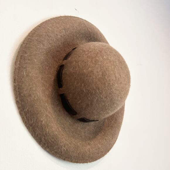 Nine West Wool Hat Brown - Picture 5 of 7